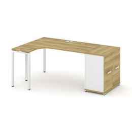 Стол эргономичный Concept CN.SA-209 Металл белый